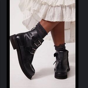 Free People Collection Isla Moto Ankle Booties 6